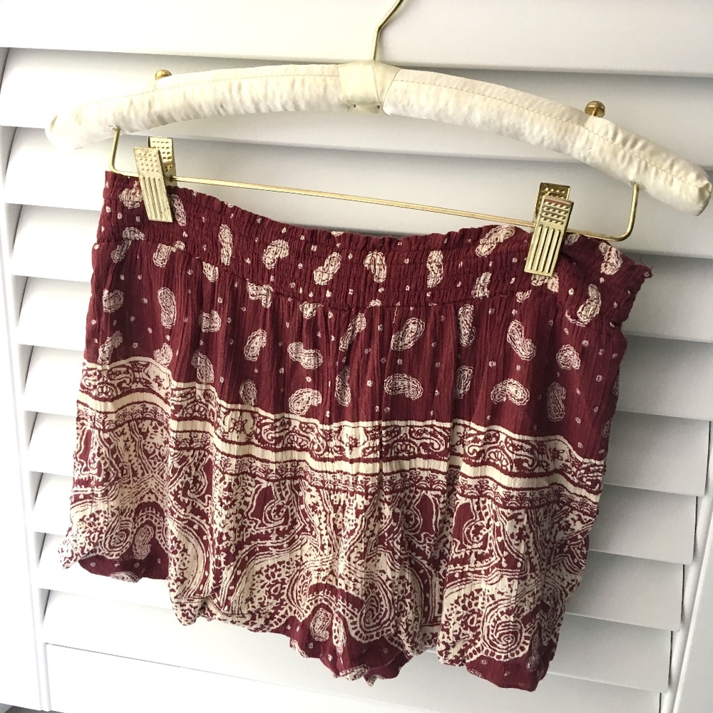 Paisley Boho shorts